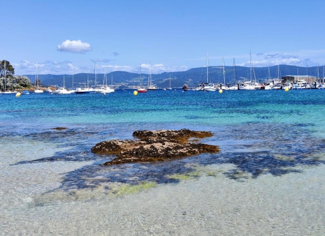 Apartamento Illa Salvora, Portonovo Exteriör bild